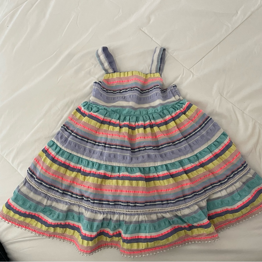 Adorable Girls Striped dress